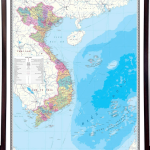 Administrative map of Vietnam